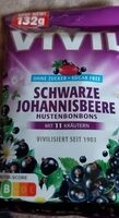 Bonbon schwarze johannisbeere