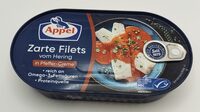 Zarte Filets vom Hering in Pfeffer-Creme