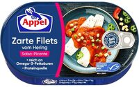 Zarte Filets vom Hering Salsa-Picante