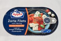 Zarte Filets vom Hering Tomate-Mozzarella