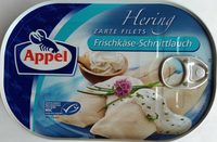 Zarte Heringsfilets Frischkäse-Schnittlauch
