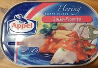 Appel Hering zarte Filets , Salsa Picante