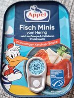Fisch Minis vom Hering in tomatiger Ketchup-Sauce