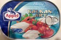 Hering zarte Filets in Sauce nach Balkan Art