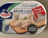 Hering in SKYR Sauce