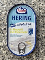 Hering in Rapsöl mit Meersalz