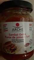 Samba oelek purée de piment fort