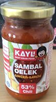 Sambal Oelek Ginger Garlic