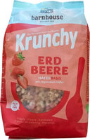 Krunchy Erdbeere Hafer Müsli