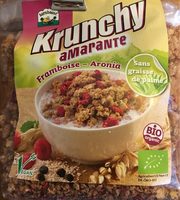 Crunchy Amarante Framboise Aronia