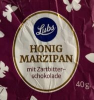 Honig Marzipan mit Zartbitter