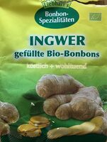 INGWER gefüllte Bio-Bonbons