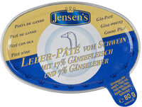 Leber-Páte mit Gänsefleisch