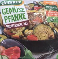 Gemüse Pfanne Mediterrane Art