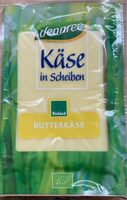 Käse in Scheiben -Butterkäse
