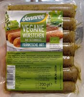 Vegane Würstchen auf Saitanbasis