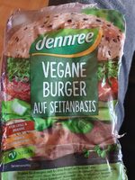 Vegane seitan burger