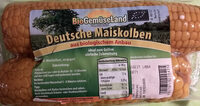 Deutsche Maiskolben aus biologischem Anbau