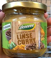 Streichcreme Linse Curry