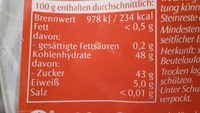 Aprikosenstücke