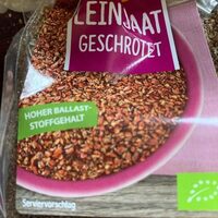 Bio Leinsaat geschrotet