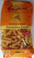 Hartweizen-Fusilli Nudeln