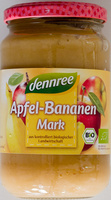 Bio-Apfel-Bananen-Mark