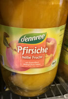 Pfirsiche halbe Frucht