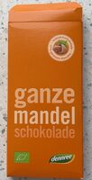Ganze Mandel Schokolade