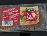 Apfel Birne Waffeln