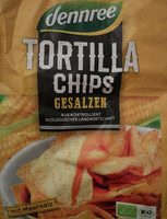 Tortilla chips gesalzen