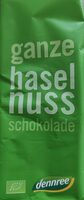 Ganze Haselnuss Schokolade