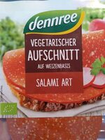 Vegetarischer Aufschnitt Salami Art