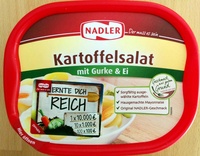 Kartoffelsalat mit Gurke & Ei