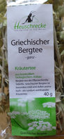 Griechischer Bergtee