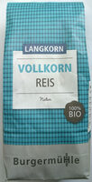 Vollkornreis natur