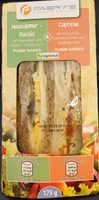 Sandwich Maasdamer-Rucola / Caprese