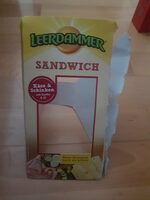Leerdammer Sandwich Käse & Schinken mit Gurke & Ei
