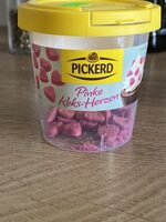Pinke Keks-herzen