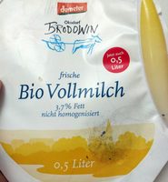 Frische Bio Vollmilch