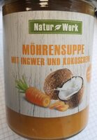 Möhrensuppe mit Ingwer und Kokosmilch
