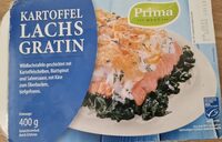 Kartoffel Lachs Gratin
