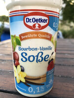 Bourbon-Vanille Soße