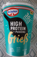 High Protein Pudding Grieß