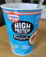 High Protein Mahlzeit Milchreis