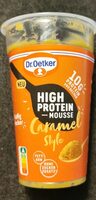 High Protein Mousse Caramel Style