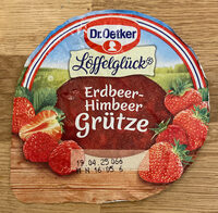 Löffelglück Erdbeer-Himbeer Grütze