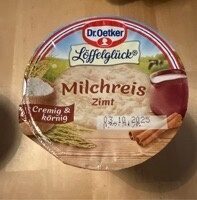 Milchreis Zimt Lögfelglück
