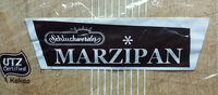 Marzipan with dark chocolate