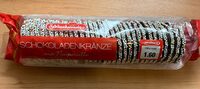 Schokoladenkränze mit Nonpareille
